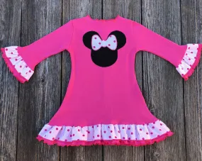 Pink Minnie Mouse Dress