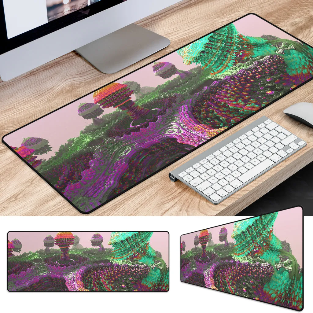 Pink Mush | Mouse Mat | Fractually