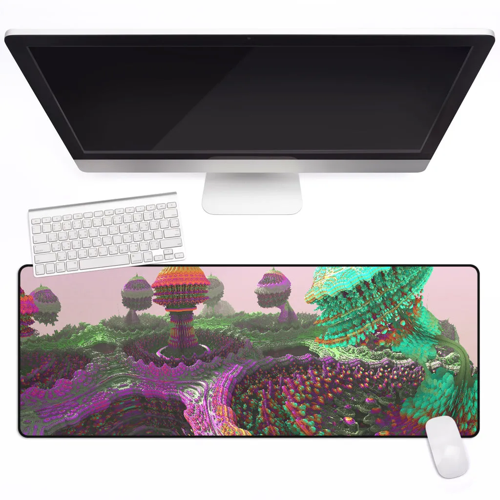 Pink Mush | Mouse Mat | Fractually