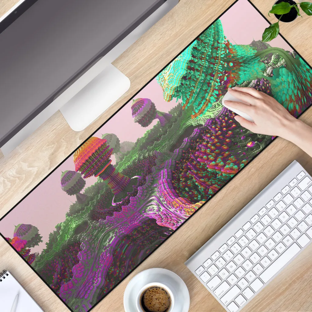 Pink Mush | Mouse Mat | Fractually