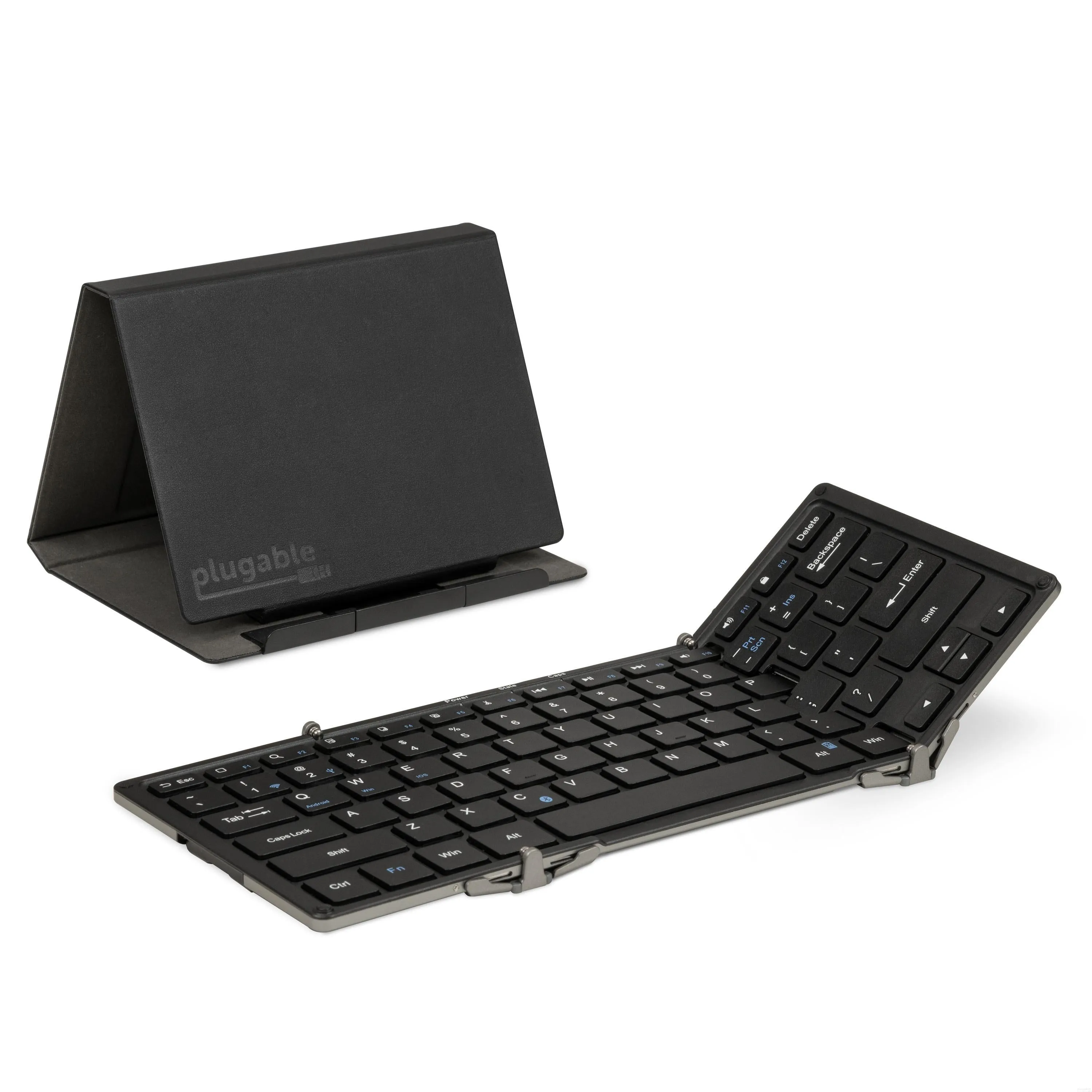 Plugable Bluetooth® Full-Size Folding Keyboard and Case