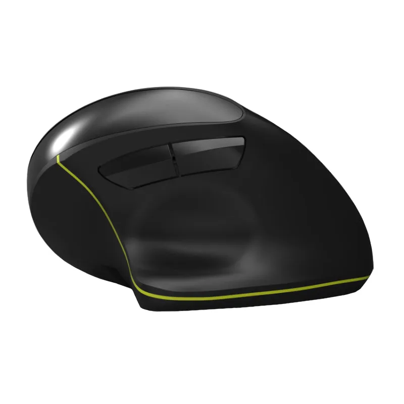 Port Connect Wireless Rechargeable Ergonoc Mouse Bluetooth
- Black