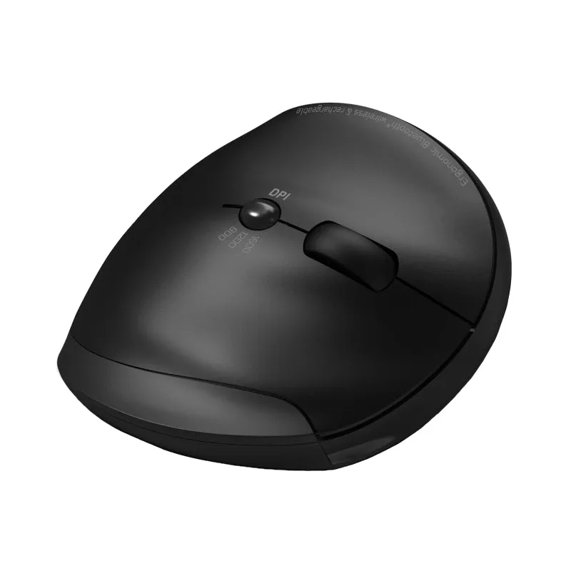 Port Connect Wireless Rechargeable Ergonoc Mouse Bluetooth
- Black