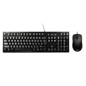 Port Kb Combo Wired Keyboard   Mouse Bk 900900 Us