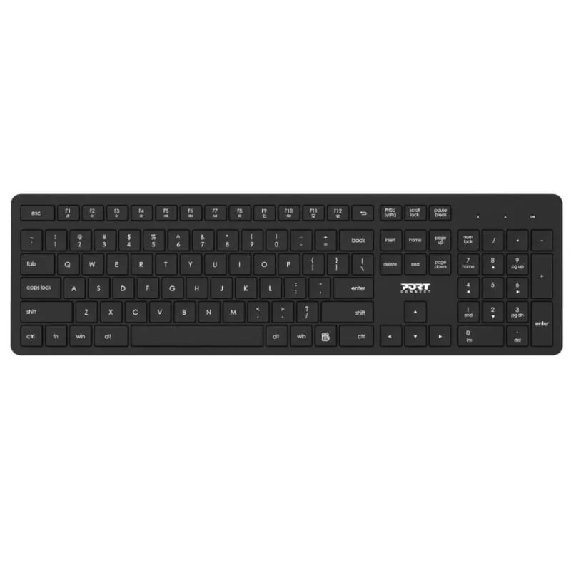 Port Kb Combo Wireless Keyboard   Mouse