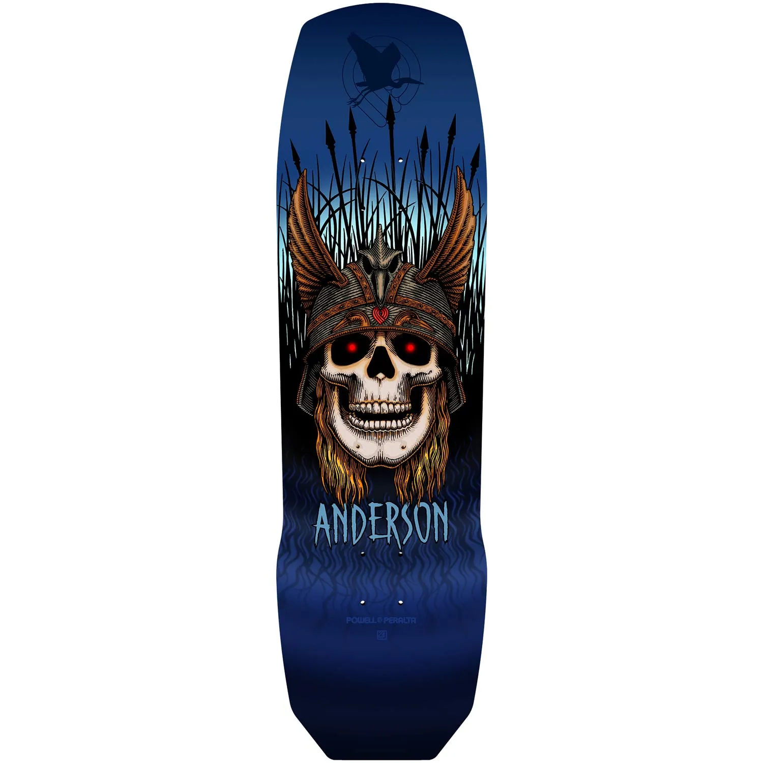 POWELL-PERALTA DECK ANDY ANDERSON 7 PLY "BLUE" (9.13")