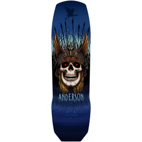 POWELL-PERALTA DECK ANDY ANDERSON 7 PLY "BLUE" (9.13")