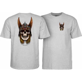 POWELL-PERALTA S/S T-SHIRT - ANDERSON SKULL SPORT GREY