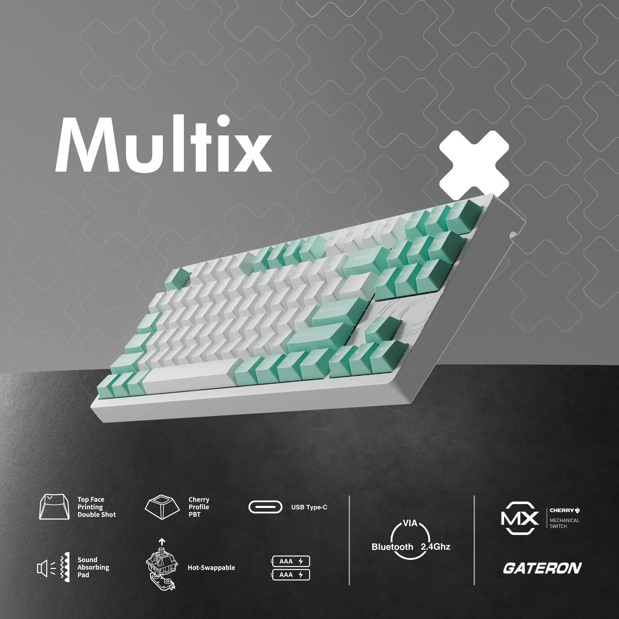 [Pre-Order] Multix TKL VIA by Vortex