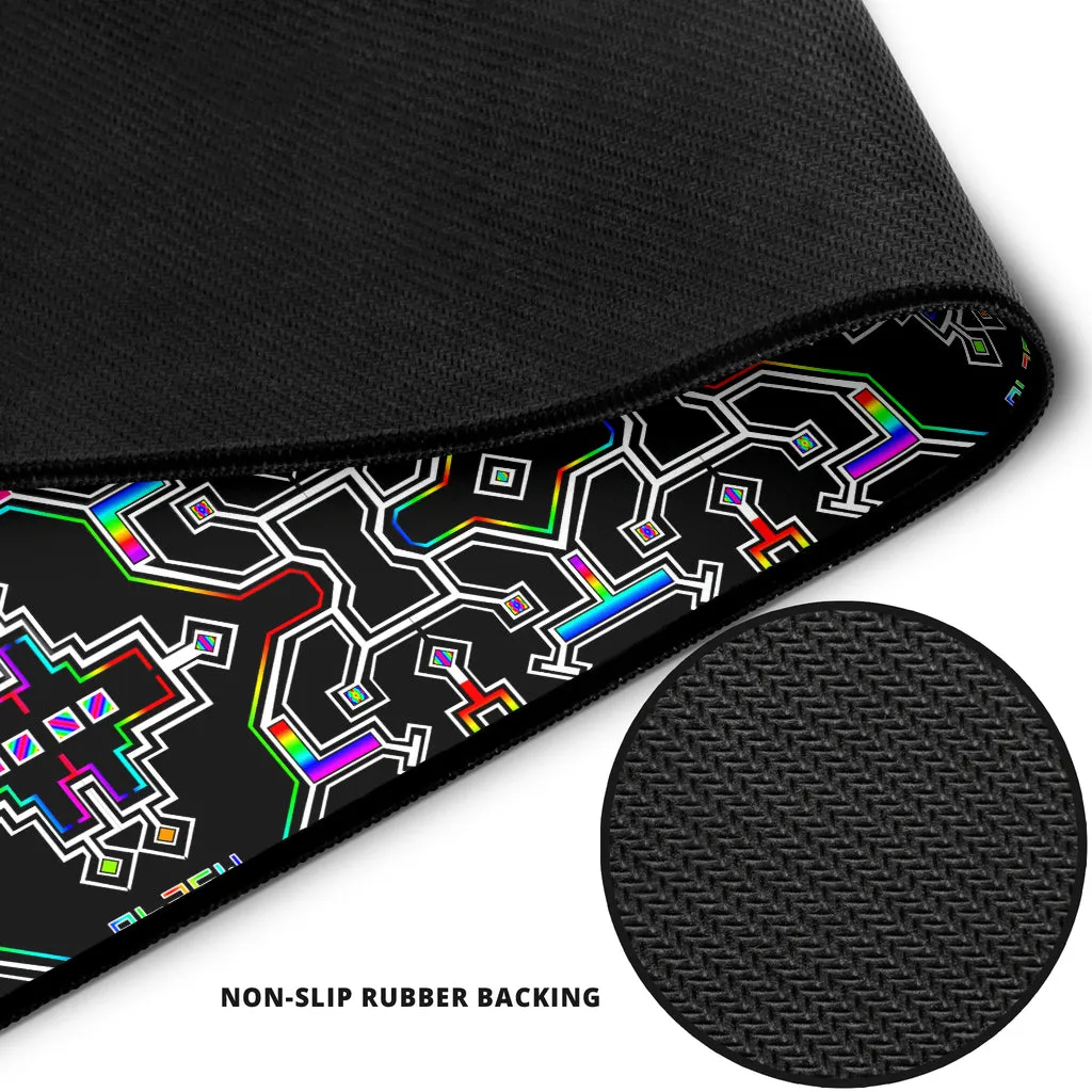 Prismatic Grid Mouse Mat