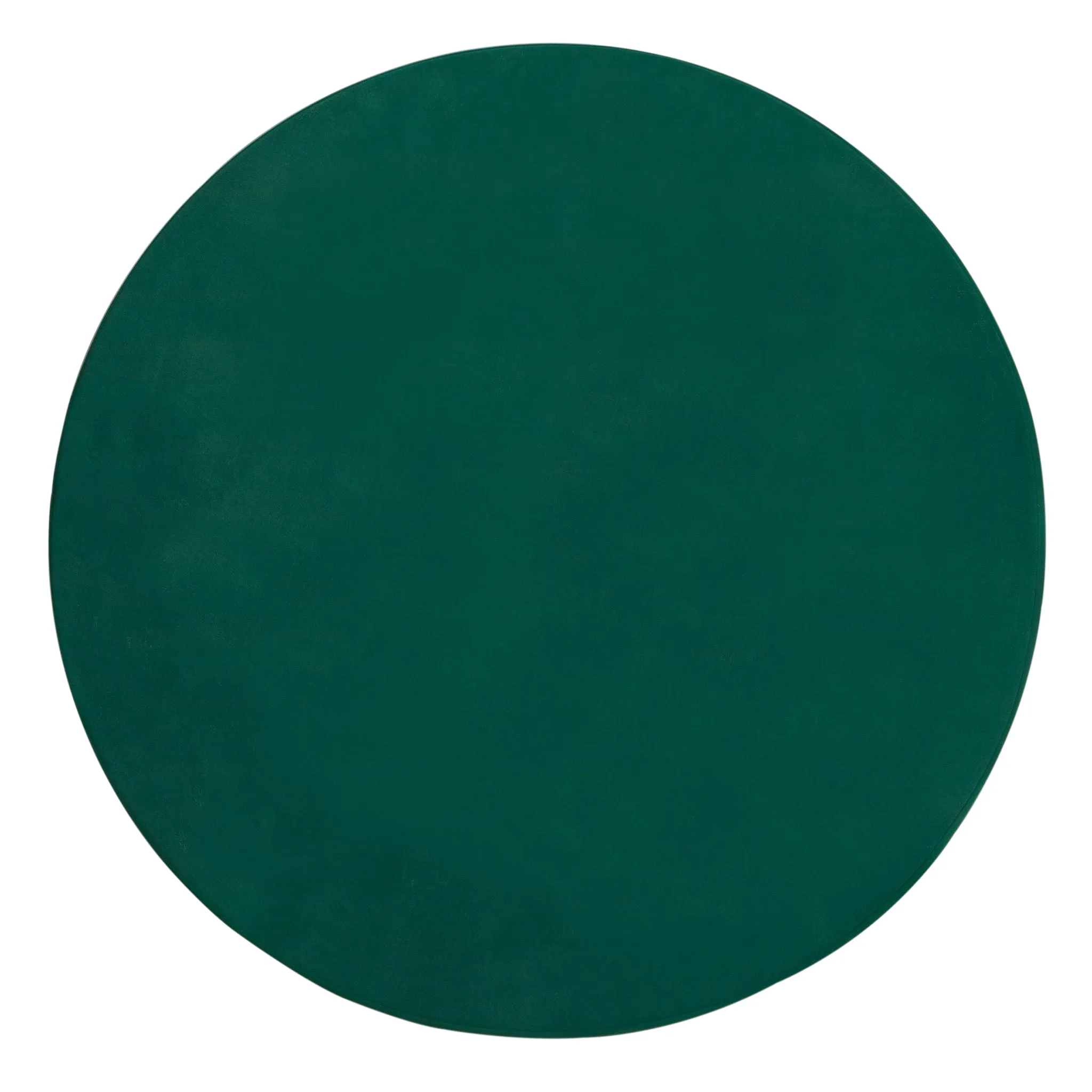 Professional Grade Green Round Table Cover for Card Games, Mahjong, Board Games, Domino Games, and More - 61.2"