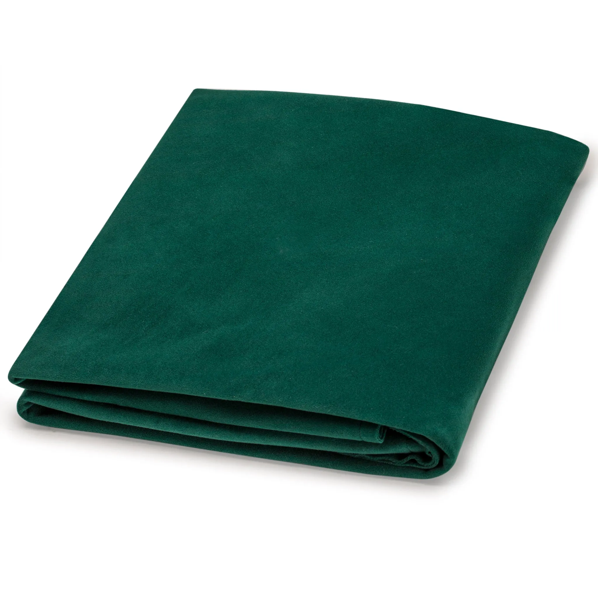 Professional Grade Green Round Table Cover for Poker, Card Games, Mahjong, Board Games, Tile Games, and Dominoes - 49"