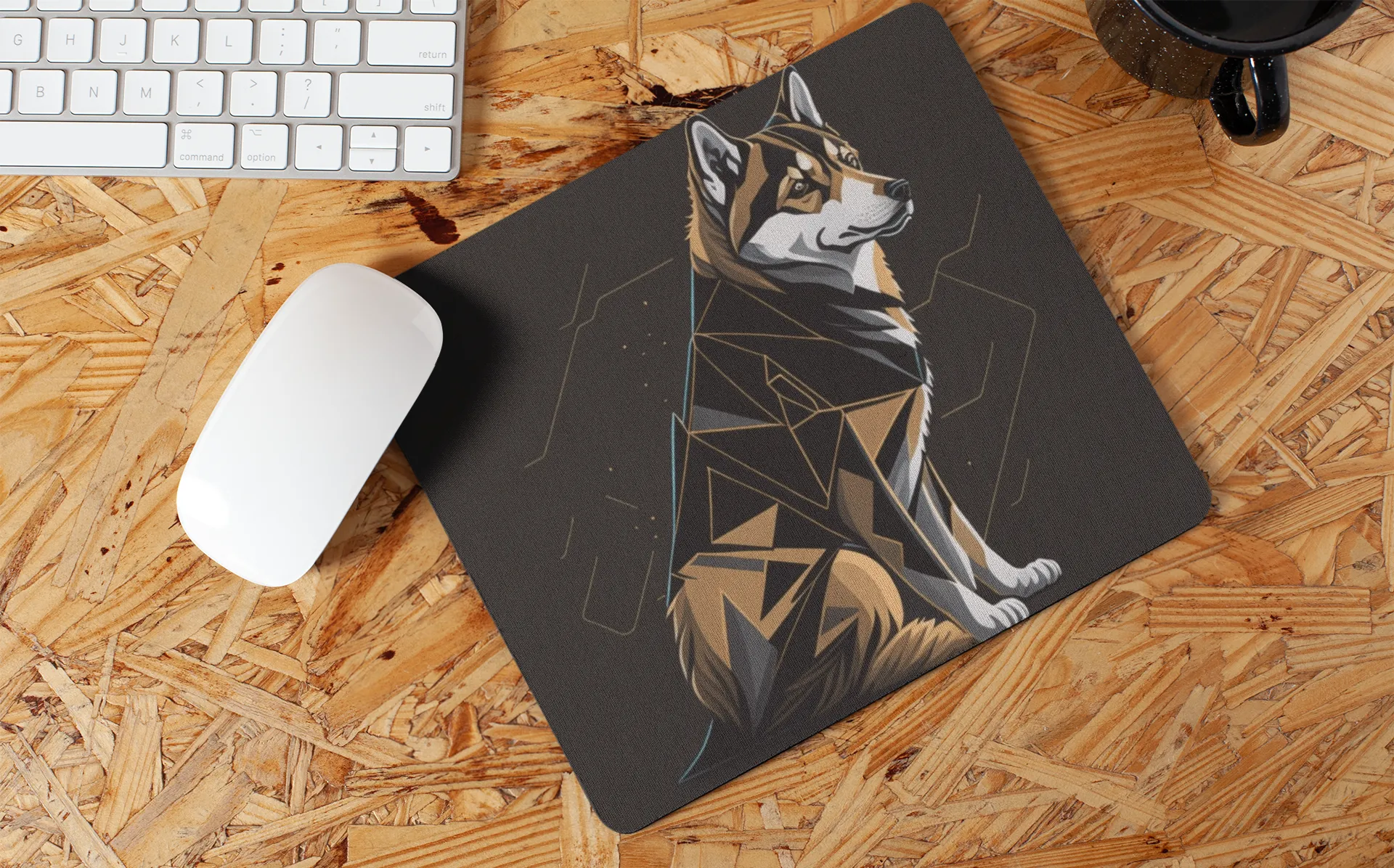 "Artistic Dog" Mouse Pads