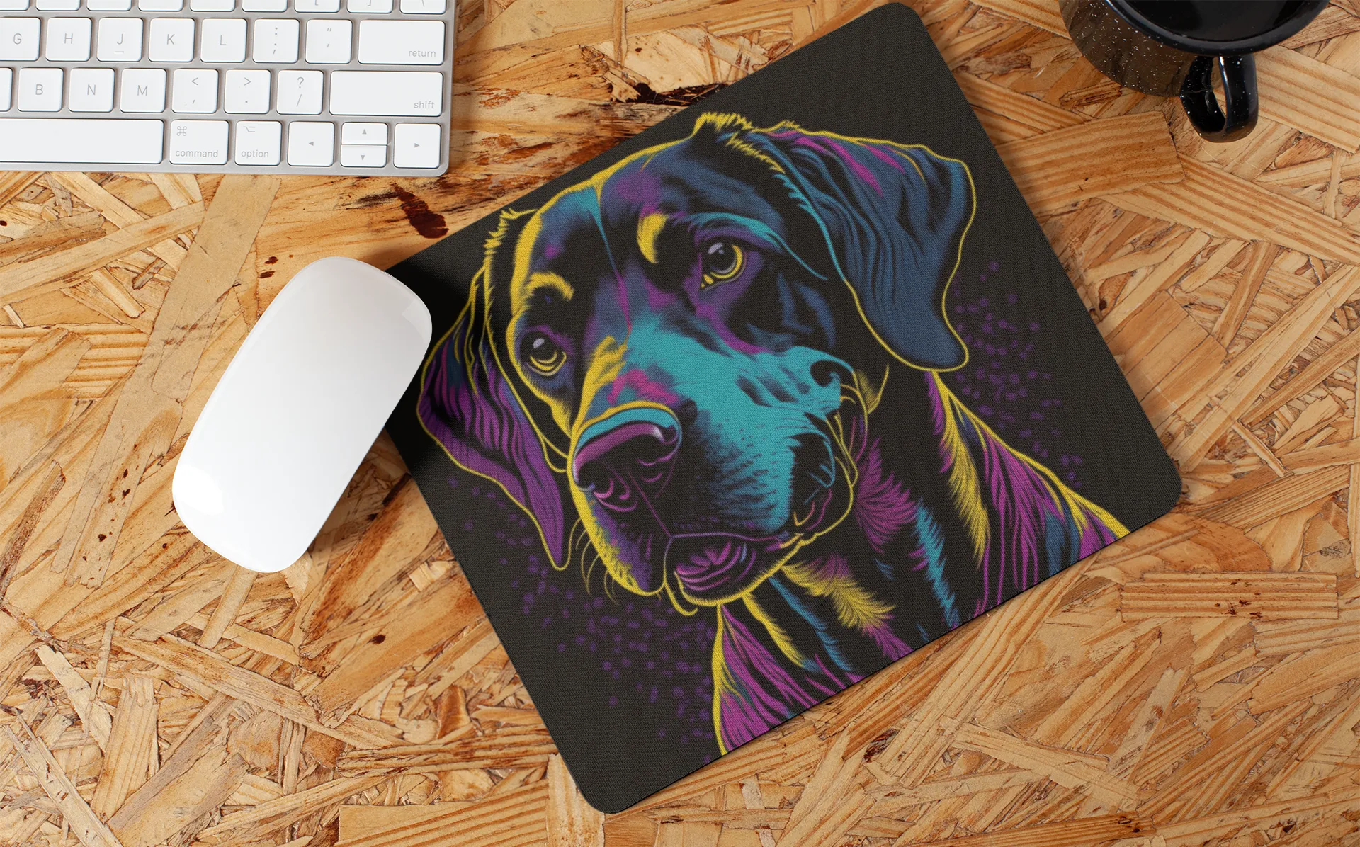 "Artistic Dog" Mouse Pads