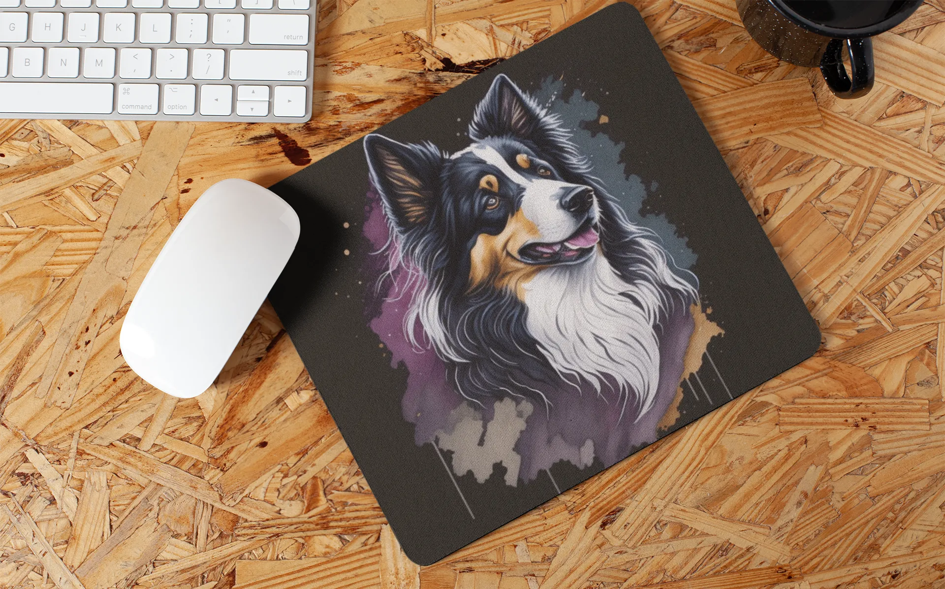 "Artistic Dog" Mouse Pads