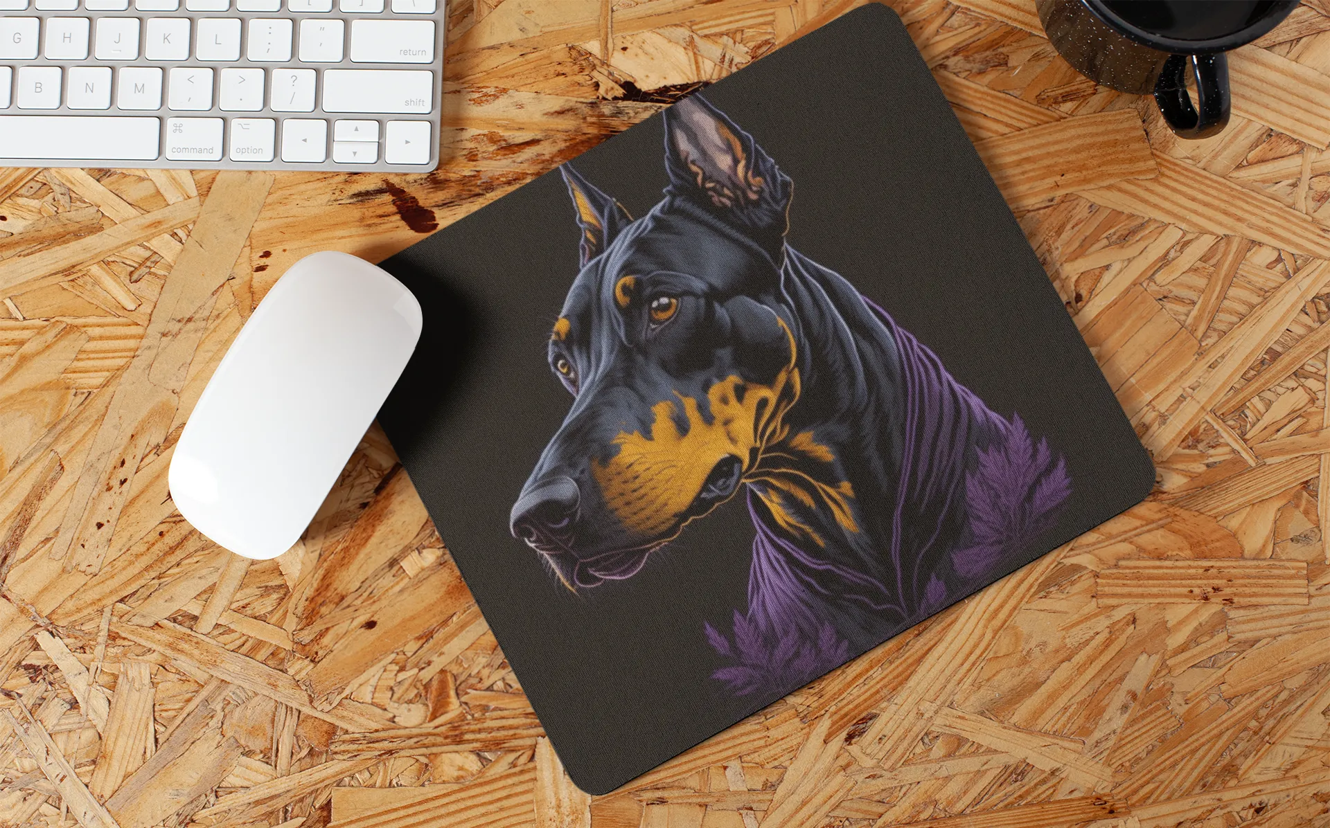 "Artistic Dog" Mouse Pads