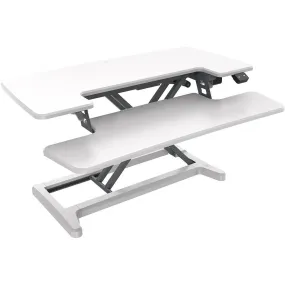 Rapid Flux Electric Height Adjustable Desk Riser 950 X 415Mm White