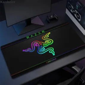 Razer Mause Pad Anime Mouse Mat Large Gaming Computer Desk Mat Pc Accessories Keyboard Mousepad Gamer Mouse Pad 30x80 Varmilo xl