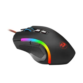 Redragon M607 Griffin RGB Optical USB Wired Gaming Mouse with Up to 7200 DPI, 7 Programmable Buttons, Anti-Skid Tactile Scroll Wheel for Windows 10, 8, 7, Windows Vista, Windows XP, macOS