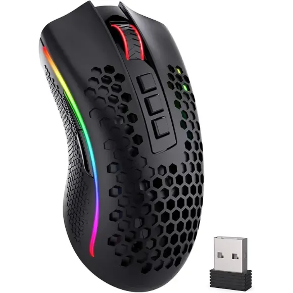 REDRAGON M808-KS STORM PRO RGB WIRELESS GAMING MOUSE