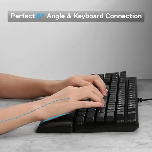 Redragon Meteor L P037 Computer Keyboard Wrist Rest Pad