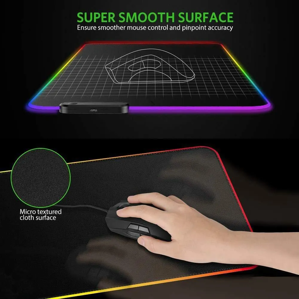 RGB LED Gaming Mouse Pad