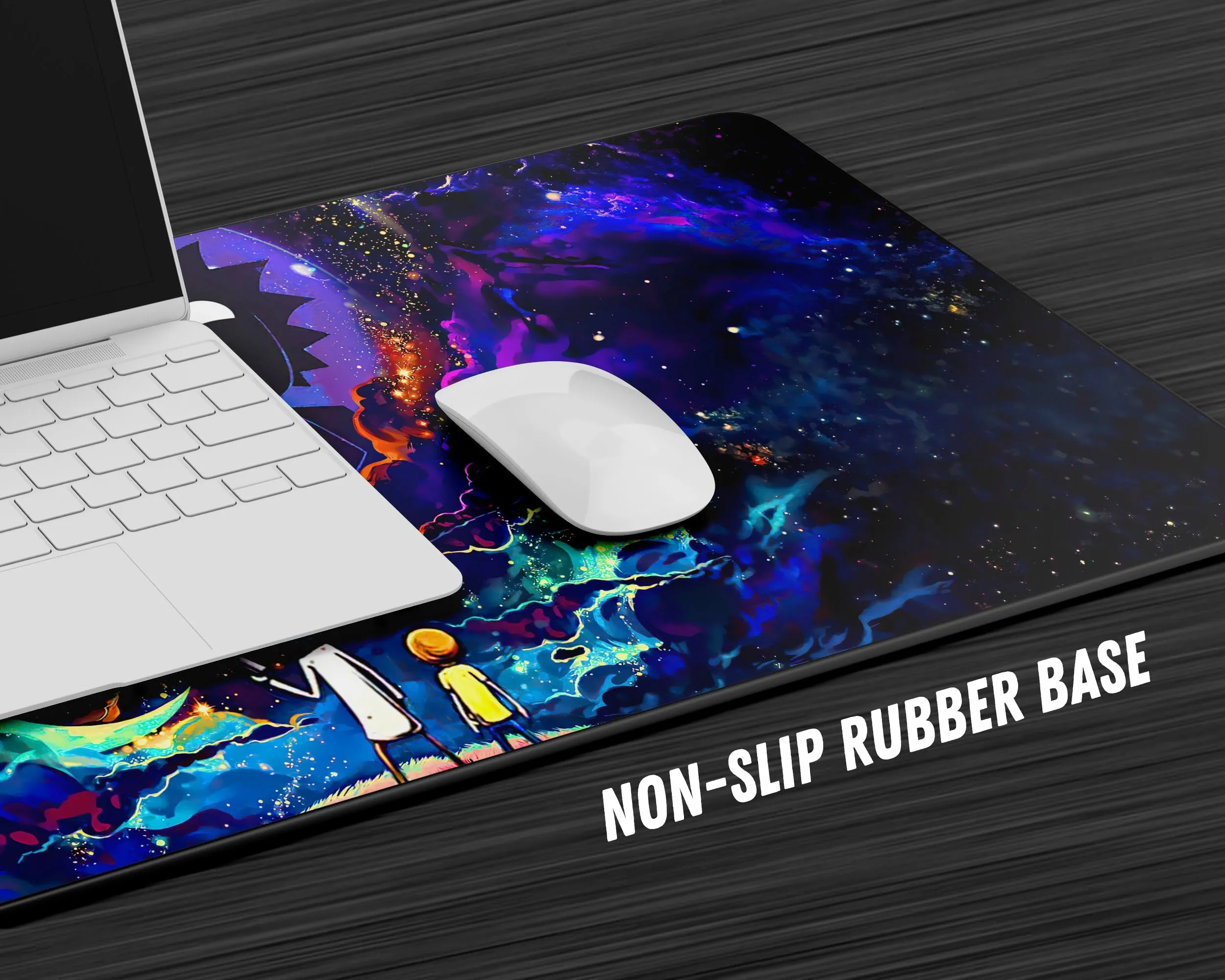 Rick and Morty Space Exploration Gaming Mouse Pad