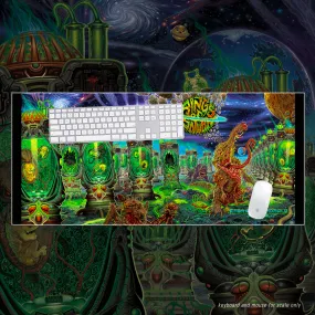 Rings of Saturn "Embryonic Anomaly Remake Extended Gaming Mouse Pad" Mouse Pad