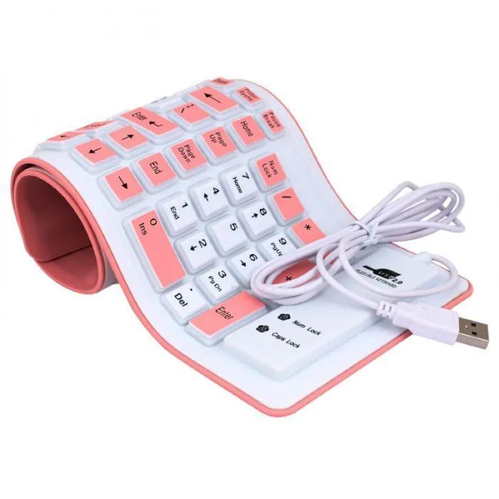 Roll Up Wired Keyboard