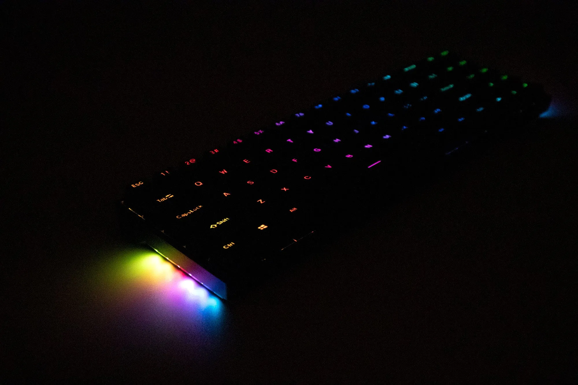 Royal Kludge RK71 RGB 70% Wireless-Wired Mechanical Keyboard with RGB Underglow