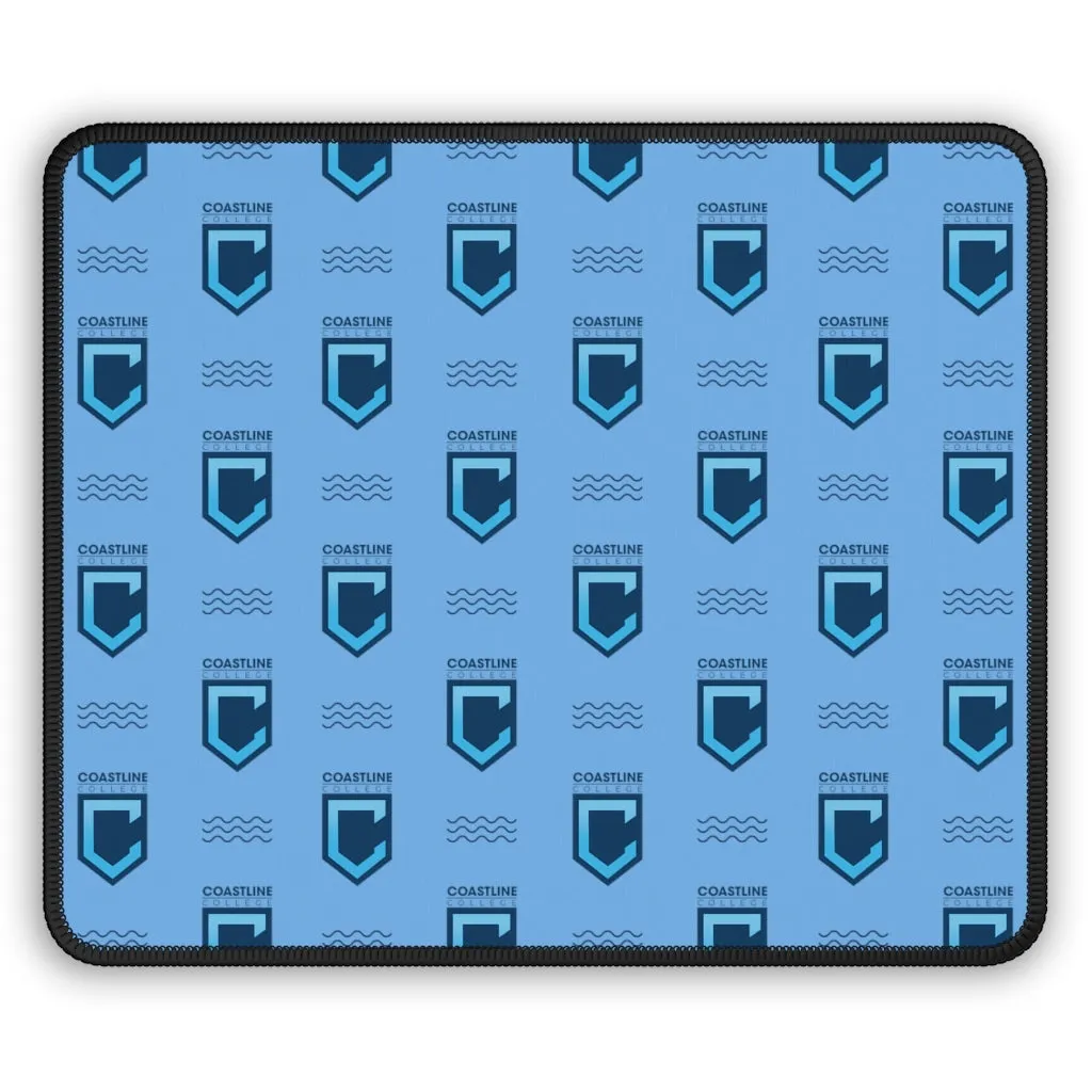 Shield Logo with Waves Gaming Mouse Pad