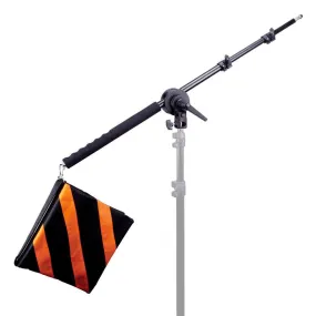 Spectrum Professional Lighting and Audio Boom Arm Set with Foam Handgrip