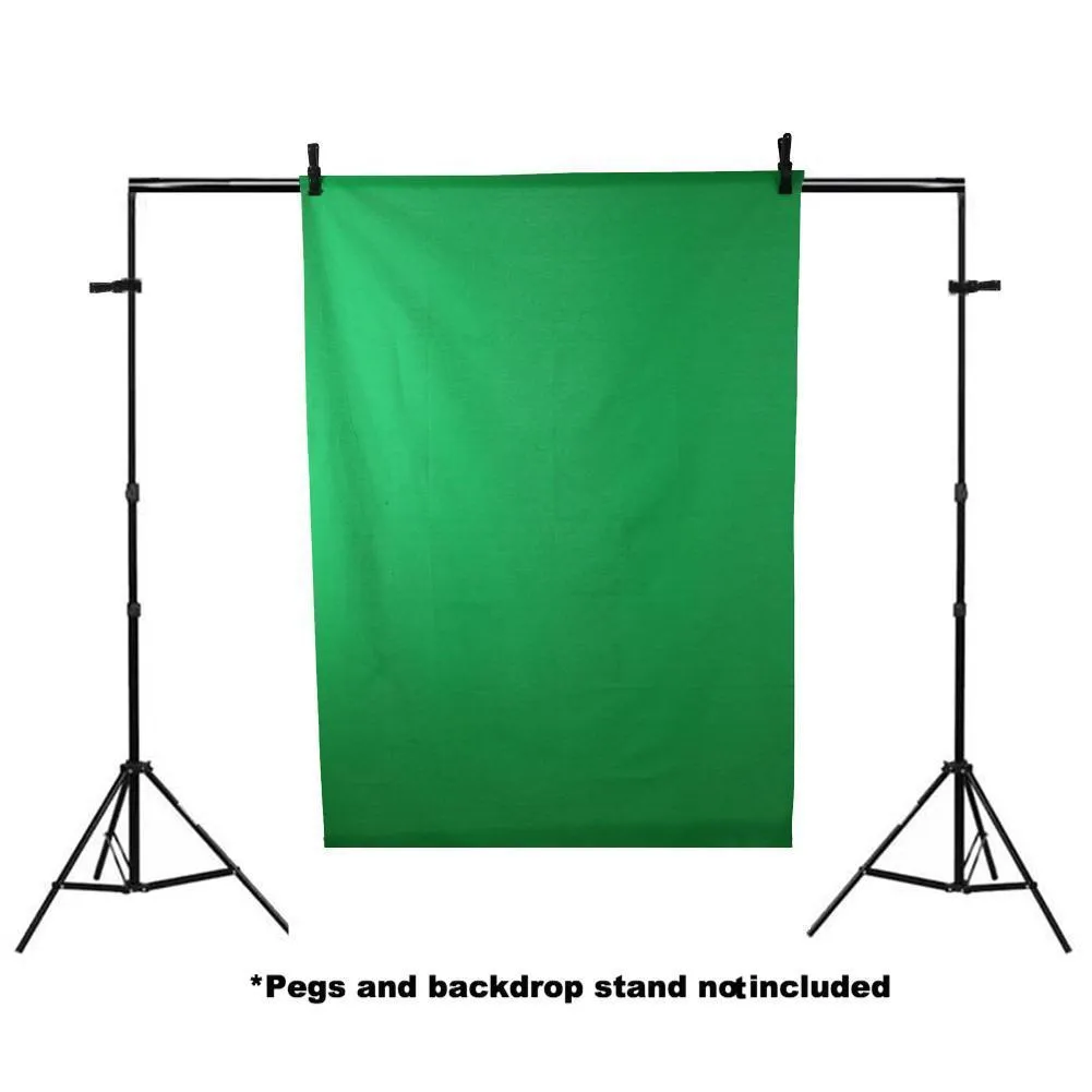 Spectrum 'TWITCH KIT' Chroma Key Green Screen Cotton Muslin 1m x 1.45m (Backdrop Only)