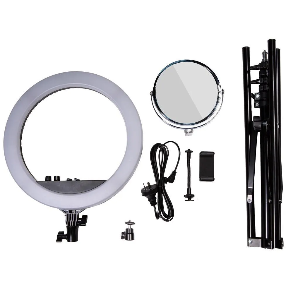 Spectrum 'TWITCH KIT' Chroma Key Green Screen Gaming Ring Light Setup