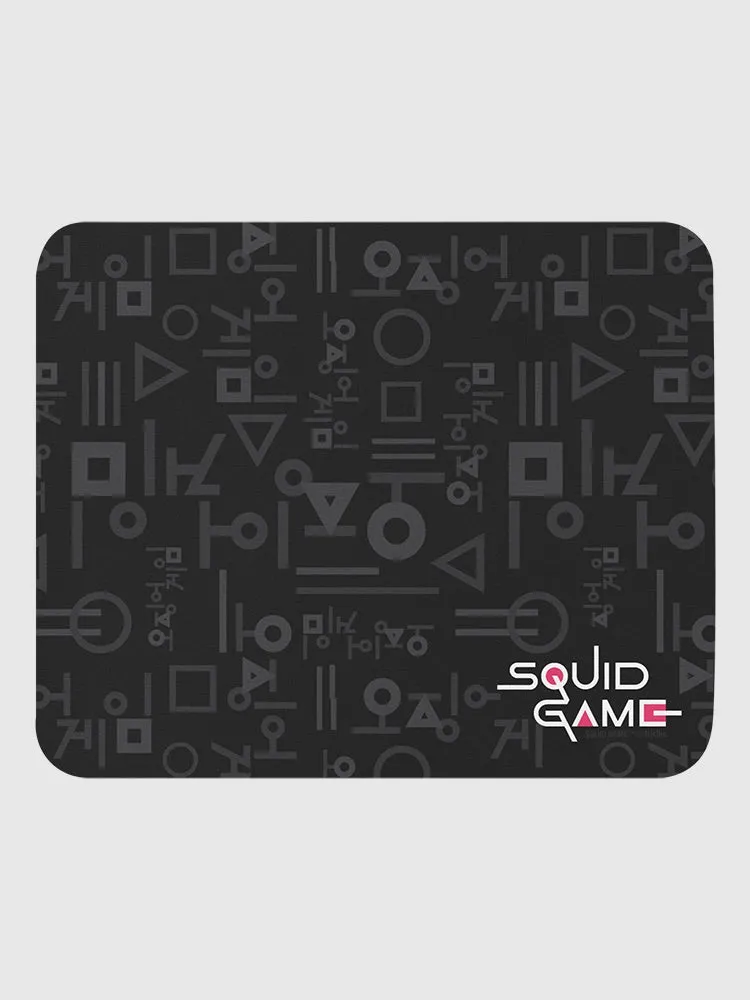 Squid Game Tonal Pattern Mouse Pad