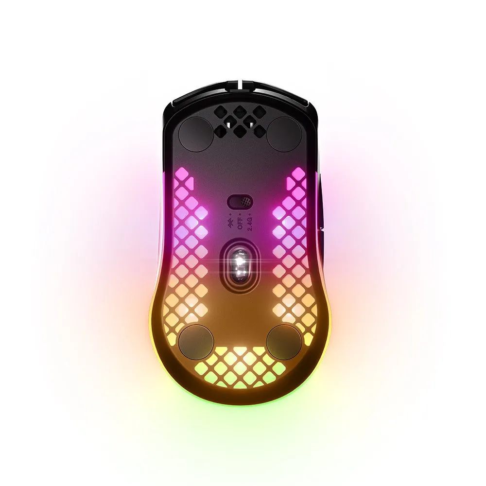 SteelSeries Aerox 3 Wireless  Ultra Lightweight  Gaming RGB Mouse (62604)