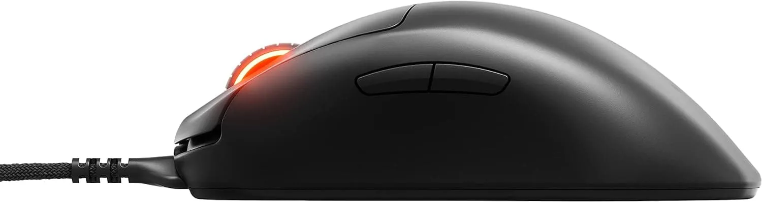 SteelSeries Prime Esports Gaming Mouse - 18,000 CPI TrueMove Pro Sensor, Magnetic Optical Switches - Black