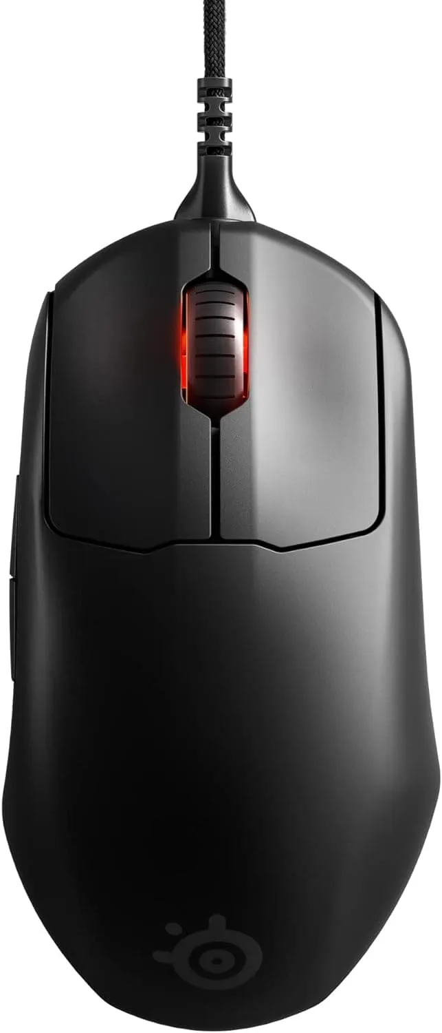 SteelSeries Prime Esports Gaming Mouse - 18,000 CPI TrueMove Pro Sensor, Magnetic Optical Switches - Black