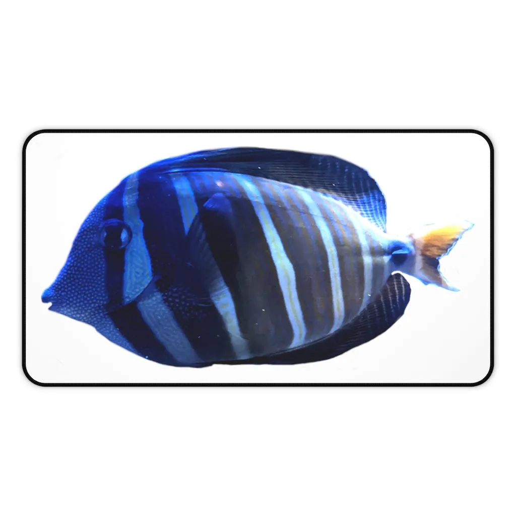 Striped Fish Desk Mat