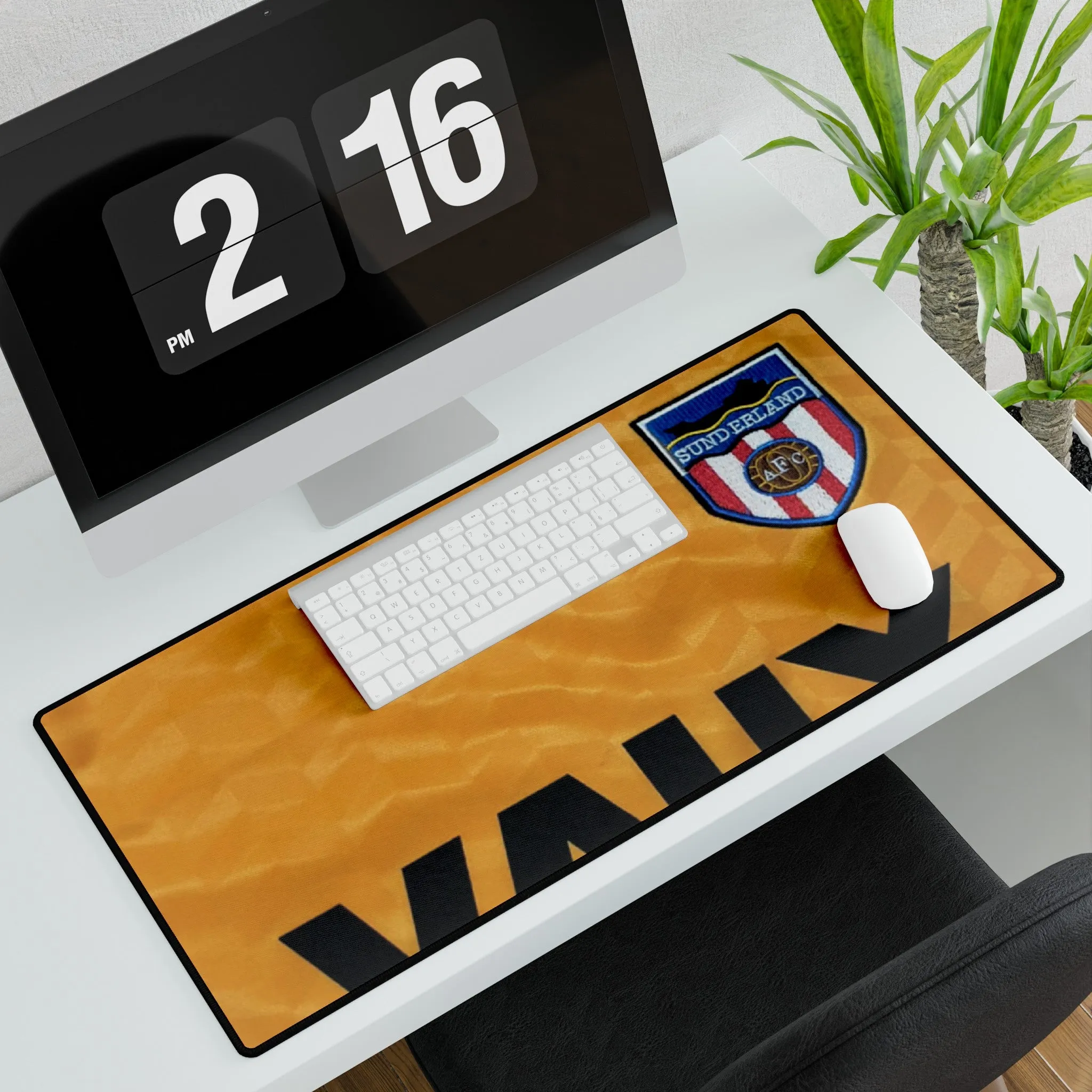 Sunderland AFC Yellow Vaux Kit - Desk Mat