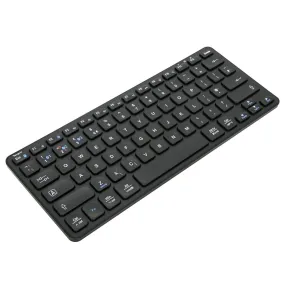 Targus - Keyboard - Compact, Multi-Device, Antimicrobial - Wireless - Bluetooth 5.1 - Qwerty - Uk - Black - B2b