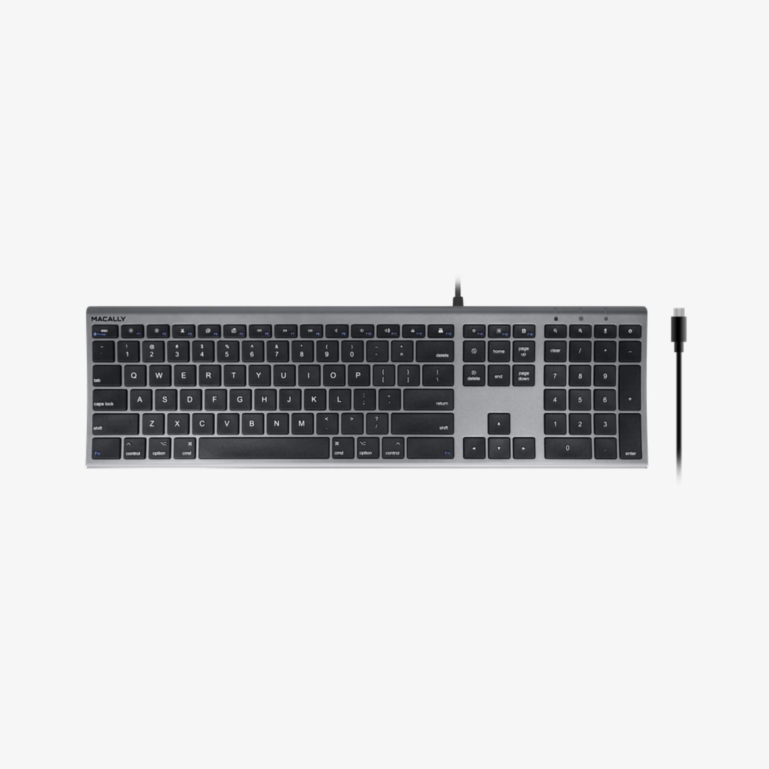 The Everyday USB C Keyboard for Mac (Space Gray)