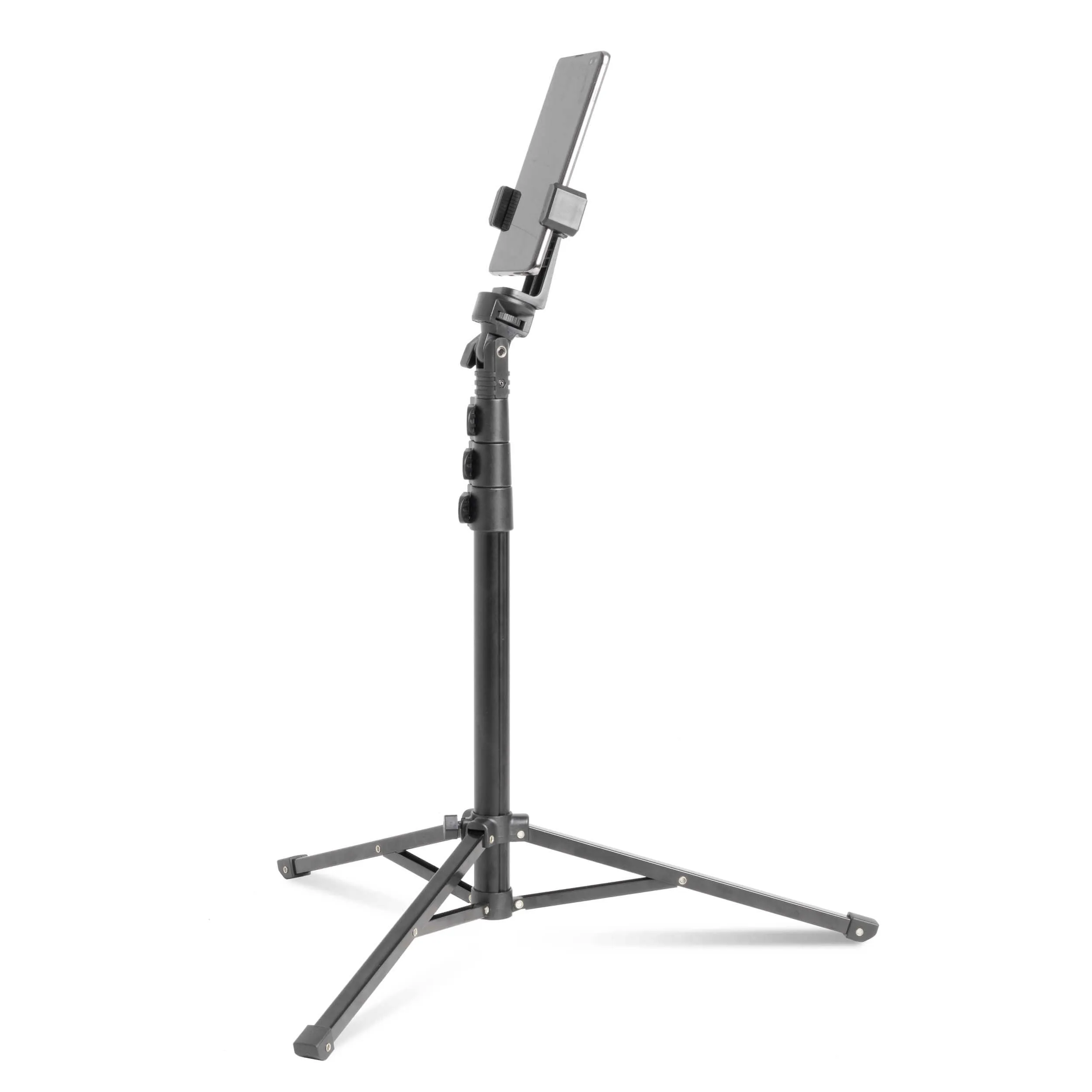 Tilt Head Tripod Stand with Rotatable Smartphone Bracket