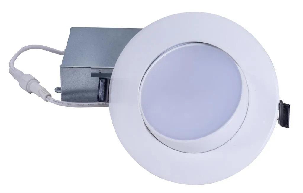 Topaz RDL/6GIM/16/5CTS-46 6" LED Slim Fit Recessed Downlight Gimbal CCT Selectable