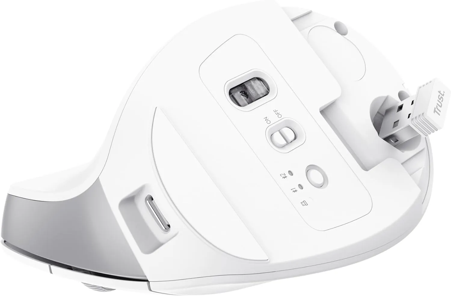 Trust Bayo  Rechargeable Vertical Mouse - Ergonomic, Wireless