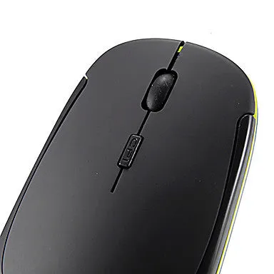 Ultra-slim 2.4G Wireless High-frequency Mouse (Assorted Colors)