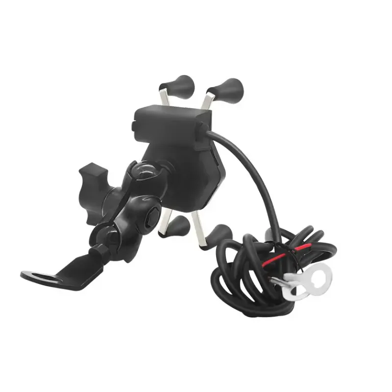 Universal 360 Degree Rotating Adjustable Motorcycle Phone Bracket