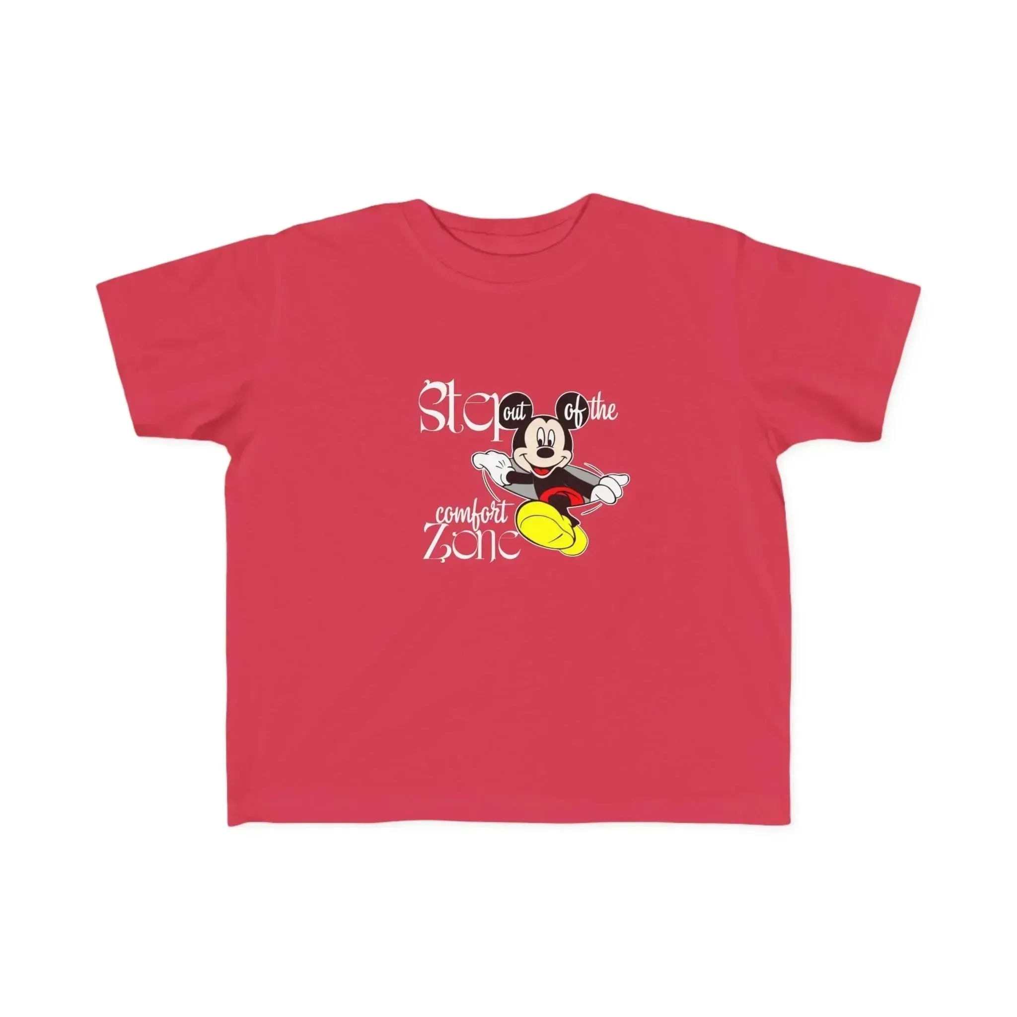 Vintage Mickey mouse step out Toddler's Fine Jersey Tee