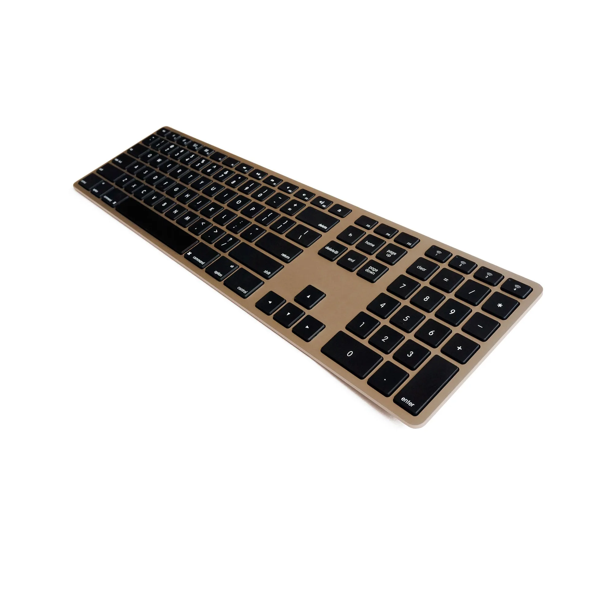 Wireless Aluminum Keyboard - Gold