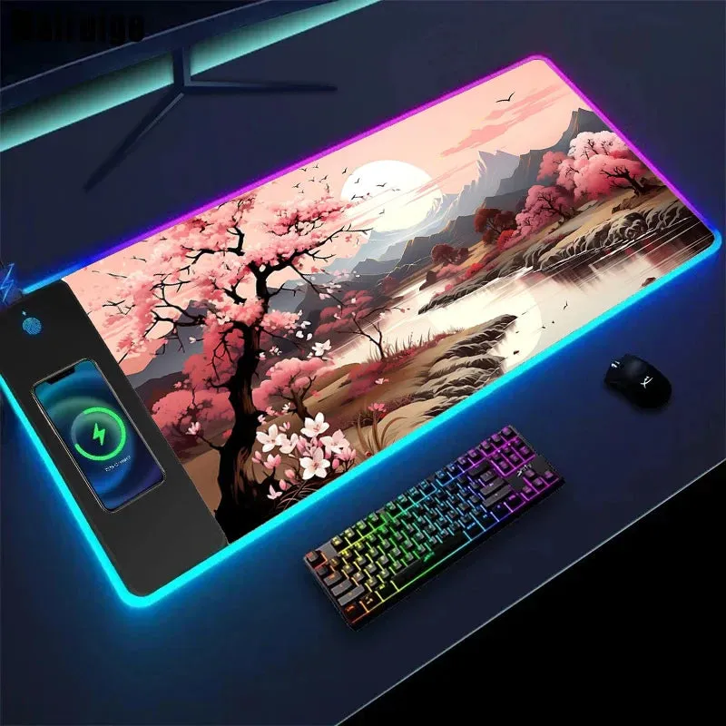 Wireless Charging Mouse Pad